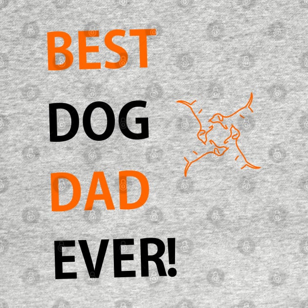 This is the BDDE, The best dog dad ever by Toozidi T Shirts